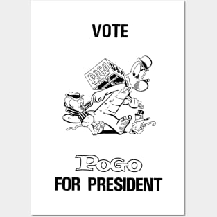 Vote Pogo for President Classic 1950’s Comic Posters and Art